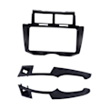 Miniatyrbilde 7 av 8: Bilde Fascia 2DIN Radio Stereo Dash CD Ramme Panel Erstatning for Yaris Vitz Platz 2005‑2011 Svart