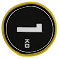 Miniatyrbillede 2 af 8: Træningssandpose Elastisk Dobbeltsidet Tykt Neopren Fitness Sand til Træning (Gul Side 1KG )