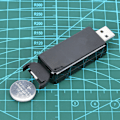 Miniatyrbillede 4 af 8: USB-knapbatterioplader 4.2V til LIR2032 LIR2025 LIR2016-batteri med indikatorlys