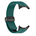 Miniatyrbillede 7 af 8: Elastisk silikoneurrem med magnetisk lukning og spænde i legering til Pixel Watch 2 - Army Green