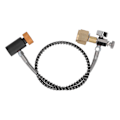 Miniatyrbilde 3 av 8: Soda Remote Hose CO2 Tank Cylinder Refilling Adapter med 24 tommers høyt trykkslange for Soda Can Connector CGA320 Til TR21 4