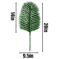 Miniatyrbilde 5 av 5: 18 stk. Kunstige palmeblader, falske planter for hawaiisk fest