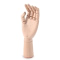 Miniatyrbillede 2 af 5: Træ Palm Leddresistent Mannequin Model til Kunstnere - 18cm