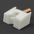 Miniatyrbilde 5 av 5: kompatibel for grammofon transparent diamant nålespiss