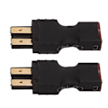 Miniatyrbild 1 av 8: 2 st T-honadapter T till hankontakt Adapter RC Honadapter till Hanadapter för RC Bilmodell Flygplansmodell Fartygsmodell