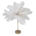 Miniatyrbilde 2 av 8: Fjær Bordlampe Touch Switch USB Struts Fjær Lampe 3 Farger dimming Skrivebordslampe med gull metall base 30 stk fjær