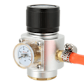 Miniatyrbillede 5 af 8: Tr21x4 gevind CO2-opladerkit gasregulator med slangetilbehør til sodavand øltønde brygning