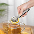 Miniatyrbillede 1 af 5: Te-tang i rustfrit stål, te-posepresser, siholder, gribeske, køkken