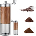Miniatyrbillede 1 af 5: Bærbar Vintage Rustfrit Stål Burr Kaffe Grinder Ideel til Camping og Rejser