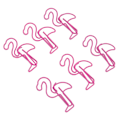 Miniatyrbillede 7 af 8: 100 stk papirclips Multifunktions fugleformet metal papirclips sæt til dokumentklassificering Rose rød