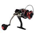 Miniatyrbillede 8 af 8: Metal Spinning Fiskehjul CNC med EVA-greb Metal Rocker Arm Langt Kast Fiskesnøre Hjul FS6000