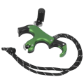 Miniatyrbild 6 av 8: C6 Grip Bågskytte Trigger Kompositbåge Allmänt Fingerbyte Frigöringshjälp Skyttetillbehör Grön