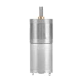 Miniatyrbild 1 av 7: 1 st 25mm DC 12V 25GA-370 låghastighets metallväxelmotor för elektroniskt lås 12V 500RPM 12V 500RPM