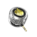 Miniatyrbild 3 av 5: Mini Högtalare Universal 3.5mm Ljudbox Telefonhögtalare Transparent