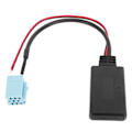 Miniatyrbillede 1 af 8: Trådløs lydadapterkabel ABS bil Bluetooth-musikkabel Bluetooth 4.0 AUX-in-adapter erstatning for Blaupunkt-radio