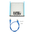 Miniatyrbild 2 av 8: CD ROM Expansion Mobilrack USB3.0x4 5Gbps Höghastighetsstöd BC1.2 Snabbladdning USB3.0 Frontpanel för PC Moderkort