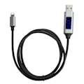 Pikkukuva 2 / 8: 3A nopea latauskaapeli LED-jännitevirranäyttö USB-kaapeli Android IOS TypeC:lle (pour IOS )