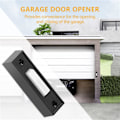 Miniatyrbild 5 av 5: 2st Universal Garagedörröppnare Strömbrytare 41A4166 Knapp Svart Finish med Vit-B7
