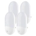 Miniatyrbillede 3 af 5: Automatisk Plug-and-Play Natlampe til Børn med Tusmørkesensor, Energibesparende 0,7W Natlampe til Stikkontakt til Børneværelse, Stue, Garage, Varm Hvid