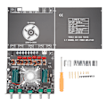 Pikkukuva 1 / 8: XY S350H 220Wx2 350W 2.1-kanavainen Bluetooth-tehovahvistinmoduuli, tukee mukautettua Bluetooth-nimeä DC 18V-38V Bluetooth-kaiutinäänivahvistinmoduuli