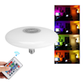 Pikkukuva 6 / 8: 30W E27 RGBW LED-lamppu, kaukosäädin, Bluetooth-kaiutin, musiikkisoitin, AC85-260V