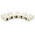 Miniatyrbilde 1 av 5: Rj45 Kobler Nettverksforlengeradaptere Nettkabel Skjøtekontakter 5 stk