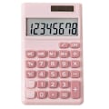 Miniatyrbillede 1 af 5: Basis Lommeregner, Søde Mini Lommeregnere i Lommeformat til Skole, Kontor, Hjem (Pink)