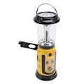 Miniatyrbilde 7 av 8: Radiolykt Håndsveiv USB Oppladbar Multifunksjonell AM FM Nødradio LED Lommelykt for Camping Fotturer Gul