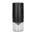 Miniatyrbillede 4 af 8: Ledningsfri Elektrisk Kaffebønnekværn USB-opladning Bærbar Akryl Transparent Synlig til Hjemmekøkken Sort