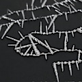 Pikkukuva 2 / 4: 3D Glitter Hopeanväriset Jääpuikkoköynnökset Banneri Streamer Joulujuhlakoristeeksi Uusi Vuosi Zekai