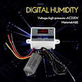 Miniatyrbillede 2 af 5: Digital Fugtighedsregulator Hygrometer Fugtighedskontrolkontakt 0~99%Rh Hygrostat Med Fugtighedssensor