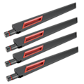 Miniatyrbillede 7 af 8: 4 stk SMA Omnidirektional WiFi-antenne Passer til RT&#8209;AC68U EX6200 AC15 AC3200 AC66U