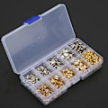 Miniatyrbild 3 av 8: 240 st Rhinestone Stud Rivet DIY Läder Väskor Kläder Dekoration Tillbehör 6-9mm +240 st Bas