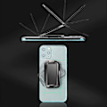 Miniatyrbild 4 av 5: Universell Skrivbordsringhållare Magnetisk Vikbar Bil Smartphonehållare Fingerstöd 360 Rotation Självhäftande Vikbar Smartphonehållare Kompatibel med