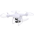 Miniatyrbild 4 av 8: F68 Drönare En Knapp Returfunktion RC Quadcopter 2000mah Lång Batteritid Standardversion Vit