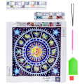 Miniatyrbillede 4 af 8: Træformet Resin Diamantmaleri Kit DIY Kunst Håndværk Soveværelse Dekorative Ornamenter