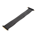 Pikkukuva 3 / 8: PCIE 4.0 X16 Erittäin joustava 180 asteen suuri nopeus GPU-laajennuskortin nousukaapeli RX6900XT RX6800XT RTX3090ti Musta 35cm/13.78in