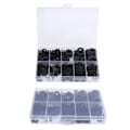 Pikkukuva 8 / 8: 500 kpl Nylon aluslevyt set tiivistesarjat teollisuustarvikkeet M2 M2.5 M3 M4 M5 M6 M8 M10