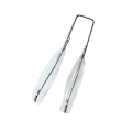 Miniatyrbild 3 av 8: Nose Bridge Shaper Lyftande Uträtning Mjuk silikon Nose Bridge Corrector Device for Night Transparent (Single End)
