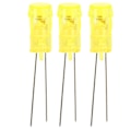 Pikkukuva 7 / 8: 20 kpl 3 mm DIY LED-diodi kannettava valoa lähettävä diodi tiedeprojektikokeeseen keltainen valo