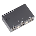 Pikkukuva 7 / 8: 2-porttinen KVM-kytkin, kaksoisnäyttö, HD Multimedia Interface 4K 30 Hz, 2 tietokonetta varten, USB-näppäimistön, hiiren ja näytön jakaminen, KVM-muunnin