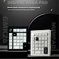 Pikkukuva 2 / 5: GMK26 Bluetooth-mekaaninen näppäimistö Win/Mac-käyttöjärjestelmille, tukee QMK/VIA-ohjelmistoa, musta