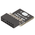 Miniatyrbillede 7 af 8: TPM 2.0 Modul TPM Chip 14 Pin 2x7P Sikkerhedsmodul til ASUS til Win11 Platform Protection Module