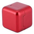 Miniatyrbillede 2 af 8: Bærbar mini-køspids kridtholder i aluminium Billiardpoolkridt Bæretaske (rød)