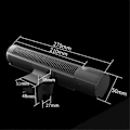 Miniatyrbillede 2 af 5: Akvariekøleventilator Lydløs Automatisk Temperaturkontrol Ventilator EU-stik