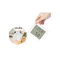 Miniatyrbild 4 av 5: Elektronisk hemtermometer, våt och torr, för babyrum, med digital display, för väggmontering.