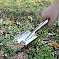 Miniatyrbilde 5 av 5: Hagespade Håndspader Rustfritt Stål Mini Spade Hagearbeid Håndverktøy for Planting, Omplanting, Luking, Graving (2)