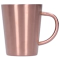 Miniatyrbild 4 av 8: 340 ml 304 ölmugg i rostfritt stål Kaffevattenkopp med handtag Dubbelvägg DryckesgodsRose Gold