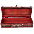 Miniatyrbillede 6 af 8: Træsmykker Opbevaringsboks Hjem Retro Udsøgt Hårnål Dokument Halskæde Armbånd Organizer Case