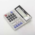 Miniatyrbillede 3 af 4: Desktop Lommeregner Basis 12 Cifre Dobbelt LCD Display til Kontorvirksomhed